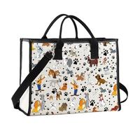 MYSOMY Dogs Crossbody Bag Lady & Pluto & Goofy & Tramp Gifts Dog Lover Gifts Puppy Shoulder Bag (Many Aminal UK TG2)