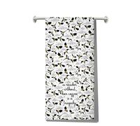 MYSOMY Dragon Rider Kitchen Towels Dragon Book Lover Gifts A Reader Without Her Coffee Is A Tragedy Gifts Shadow Daddy Towel (reader without kt UK2)