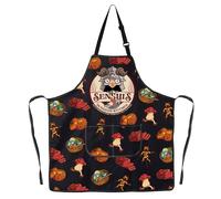 MYSOMY Dungeon Senshi Kitchen Apron Dungeon Senshi Gift Dungeon Senshi Food Apron Senshis Kitchen Malnutrition Is More Terrifying Than Monster Apron (Senshis UK1)