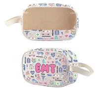 MYSOMY Emergency Medical Technician Gift Paramedic Zipper Waterproof Toiletry Pouch EMT Appreciation Gifts (EMT Bag)