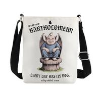 MYSOMY Fantasy Book Crossbody Bag Fear Not Everyday Had It's Dog Gifts Book Lover Shoulder Bag (barth lomew CB2)