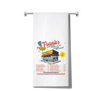 MYSOMY Frankenstein Kitchen Towels Frankenstein Monster Diner Gifts Frankenstein Kitchen Decor Spooky Scary Fall Gifts (things up uk)