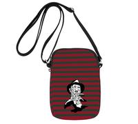 MYSOMY Freddy Crossbody Bag Elm Street Gifts Never Sleep Again Gifts Freddy Shoulder Bag Horror Movie Merchandise (RedGreen Head UK)