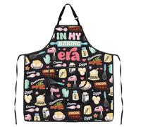 MYSOMY Funny Baking Aprons for Women Men In My Baking Era Apron Baking Gifts for Bakers Baking Lover Gifts Pastry Chef Gift (My Baking)