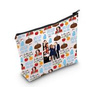 MYSOMY G-Reek W-edding M-ovie Inspired Gift Romantic Comedy M-ovie Lover Makeup Bag G-Reek W-edding M-ovie Fans Gift (Greek Wedding bag3)