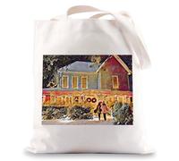MYSOMY Gilmore Tote Bag Luke's Diner Gifts Rory And Lorelai Gifts Stars Hollow Shoulder Bag Gilmore Merchandise (house uk)