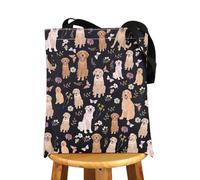 MYSOMY Golden Retriever Tote Bag Golden Retriever Gifts Golden Retriever Mom Tote Bag Golden Retriever Themed Gifts (Golden Retriever UK)