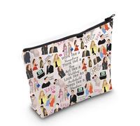 MYSOMY Gossip TV Show Inspired Gift Gossip Characters Cosmetic Bag Serena Blair Fans Gift Upper East Side Funny Girl TV Show Fans Gift (Gossip Bag)