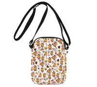 MYSOMY Gus Gus Crossbody Bag Gus Gus Gifts Jaq And Gus Gifts Gus Gus Shoulder Bag Gus Gus Merchandise (BrownMouse UK)
