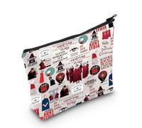 MYSOMY Handmaid Inspired Gift Makeup Bag Women's Rights Cosmetic Bag Feminist Gift Praise Be Bitches Pro Choice Gift (Handmaid bag3)