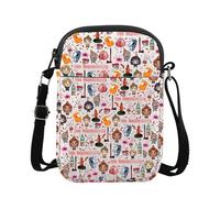 MYSOMY Horror Video Game Crossbody Bag Anya & Jimmy & Curly & Daisuke & Swansea & Polle Gifts Take Responsibility Gift Horror Game Shoulder Bag (Take Respons cb UK2)