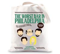 MYSOMY IASIP Tote Bag IASIP Merchandise The Worst Bar In Philadelphia Gifts Frank & Charlie & Dennis & Mac Gifts (the worst bar UK)