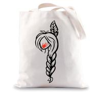 MYSOMY Indigenous Women Tote Bag American Native Gift MMIW Gifts Indigenous Red Hand Tote Bag No More Stolen Sister Gifts (red hand UK)