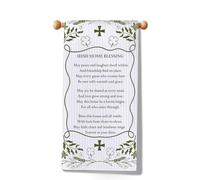 MYSOMY Irish Home Blessing Kitchen Towel Ireland Gifts Dish Tea Towels for Kitchen Decor Housewarming Gifts (Irish Blessing Towel3)