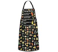 MYSOMY Italian Apron Italian Chef Apron Italy Kitchen Apron Italy Cooking Apron Italian Rules Apron Italian Kitchen Decor (Italian rules UK1)