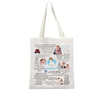 MYSOMY Jeremiah Fisher Fans Gift Team Jeremiah Tote Bag TSITP TV Series Lovers Gift Cousins Beach Shoulder Bag (Jeremiah TB)