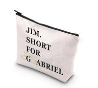 MYSOMY Jim Short for Gabriel Makeup Bag TV Show Inspired Gifts Ineffable Husbands Merch A.Z Fell and Co Gifts (Jim Short for Gabriel)