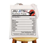 MYSOMY Jiu Jitsu Tote Bag Jiu Jitsu Lover Gifts Jiu Jitsu Teacher Gifts Brazilian Jiu Jitsu Shoulder Bag (Jiu Jitsu tb)