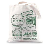 MYSOMY Jude Duarte Elfhame Tote Bag Jude And Cardan Gift Prince Romantasy Book Gifts Elfhame Gifts (HOLLOW HALL uk)