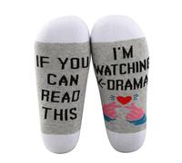 MYSOMY k Drama Socks Korean Drama Lover Gifts Korean Finger Love Symbol Socks Korean Drama Gifts k-Drama Mama Socks (READ THIS uk)