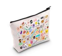 MYSOMY K-POP Boy Group Makeup Bag K-POP Fans Gift Stay Fandom Cosmetic Bag K-Drama Musi (Stray K Bag)