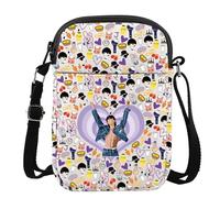 MYSOMY K-Pop Fans Crossbody Bag K-Pop Group Gifts JK Gifts K-Pop Music Shoulder Bag (J cb3)