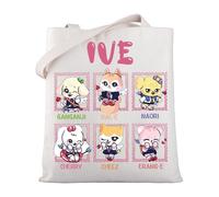 MYSOMY K-pop Girls Group Tote Bag K-pop Girls Group Fans Shoulder Bag K-pop Music Lover Gift K-pop Merchandise (K-pop Girls TB)