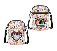 MYSOMY K-POP Group AZT Crossbody Bag AZT Member Bag Atiny Fandom Shoulder Bag K-POP Idol Fans Gift Concert bag (AZT CB)
