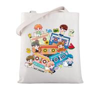 MYSOMY K-Pop Group Gift K-Pop Group NCT Dream Tote Bag Dream Scape Album Merchandise K-pop Lover Gift (KPop GroupN TB)