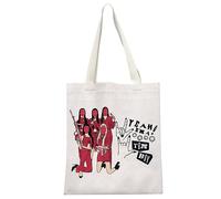 MYSOMY K-pop Music Lover Gift G-Ide Album Shoulder Bag Tomboy Tote Bag I Am Free-ty Tour Shoulder Bag K-pop Girls Group Fans Gift (UK I'm tomboy TB)