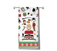 MYSOMY Kevin Kitchen Towel McCallisters Home Gifts Kevin And The Wet Bandits Gifts Home Movie Towel (red house UK)