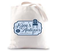 MYSOMY Kim's Antiques Tote Bag Stars Hollow Gifts Luke's Diner Gifts Rory And Lorelai Tote Bag Gilmore Fans Gift (Stars Hollow UK)