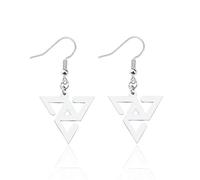 MYSOMY Korean Boy Band Gift Seventeen Fans Earrings K-pop Earrings Gift Korean Boy Group Merchandise K-POP Music Lover Gift (17 ER)