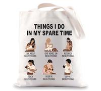 MYSOMY Lactation Consultant Tote Bag Lactation Counselor Gifts Lactation Specialist Gifts Lactation Educator Shoulder Bag (spare time UK)