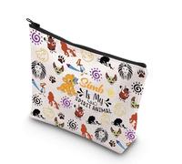 MYSOMY Lion Makeup Bag Lion Lover Gifts Lion is My Spirit Animal Lion Movie Inspired Zipper Pouch (SimbaSpirit)