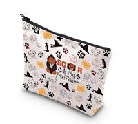 MYSOMY Lion Movie Scar Makeup Bag Villain Scar Gifts Scar is My Spirit Animal Simba & Scar Zipper Pouch (ScarSpirit)