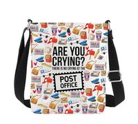 MYSOMY Mail Worker Crossbody Bag Postal Worker Gifts Mail Carrier Shoulder Bag Mail Lady Gift Postal Service Gift (Post Office CB1)