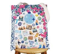 MYSOMY Mamma Musical Tote Bag Donna & Rosie & Tanya Gifts Dancing Queen Shoulder Bag Dancing Queen Gift (Our Last Summer uk)