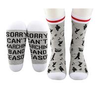 MYSOMY Marching Band Socks Marching Band Season Gifts Sorry Can't Marching Band Season Gifts Band Director Socks (Sorry Can't uk)