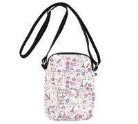 MYSOMY Marie Cat Crossbody Bag Marie Gifts Because I'm a Lady That's Why Marie Cat Merchandise (Because I'm A Lady UK)