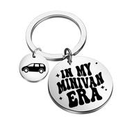 MYSOMY Minivan Mama Keychain Minivan Lover Gifts In My Minivan Era Gift Mini Van Driver Keychain (MINIVAN ERA uk)