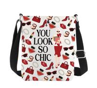 MYSOMY Miranda Crossbody Bag You Look So Chic Gift Priestly Fan Shoulder Bag(Look So Chic CB3)
