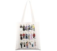 MYSOMY Murder TV Show Inspired Tote Bag Jessica Fletcher Fans Gifts Jessica Fletcer Tote Bag True Crime Lover Gift (j f tg)