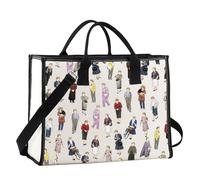 MYSOMY Murder TV Show Inspired Tote Bag Jessica Fletcher Fans Gifts Jessica Fletcer Tote Bag True Crime Lover Gift (j f TG1)
