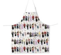 MYSOMY Mystery TV Show Apron Jessica Fletcher Fans Gifts Cabot Cove Maine Gifts True Crime Lover Apron (J-F ap UK2)