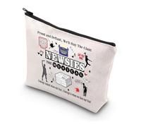 MYSOMY Newsies Musical Inspired Gifts Seize The Day Makeup Bag King of New York Musical Gift Musical Theatre Fans Gift (News Bag)