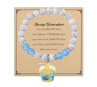 MYSOMY Noodles Lover Gift for Women Ramen Noodles Bracelet Noodle Food Themed Jewelry K-Drama Lover Gift (Noodles BR)