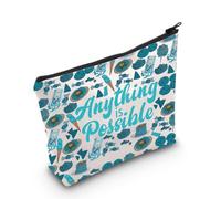 MYSOMY Percy Camp Half Blood Makeup Bag Anything is Possible Percy Cosmetic Bag Percy Book Lover Gift PJO Merch (Possible bag3)