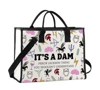 MYSOMY Percy Movie Inspired Makeup Bag Camp Half Blood Gift It's A Percy Thing You Wouldn't Understand Delphi Strawberry Service Zipper Pouch (It's a Dam TG1 UK1)