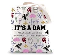 MYSOMY Percy Movie Inspired Makeup Bag Camp Half Blood Gift It's A Percy Thing You Wouldn't Understand Delphi Strawberry Service Zipper Pouch (It's a Dam tb)
